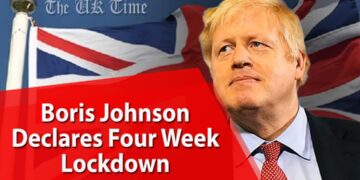 Johnson Declares Four Week Lockdown