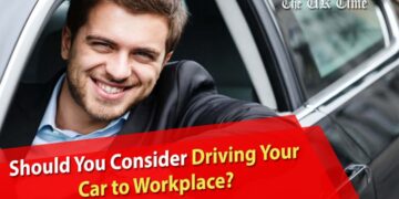 driving your car to workplace