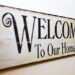Welcome Home Banner