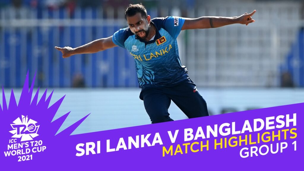 24 Oct Matches’ Highlights of Sri Lanka vs Bangladesh
