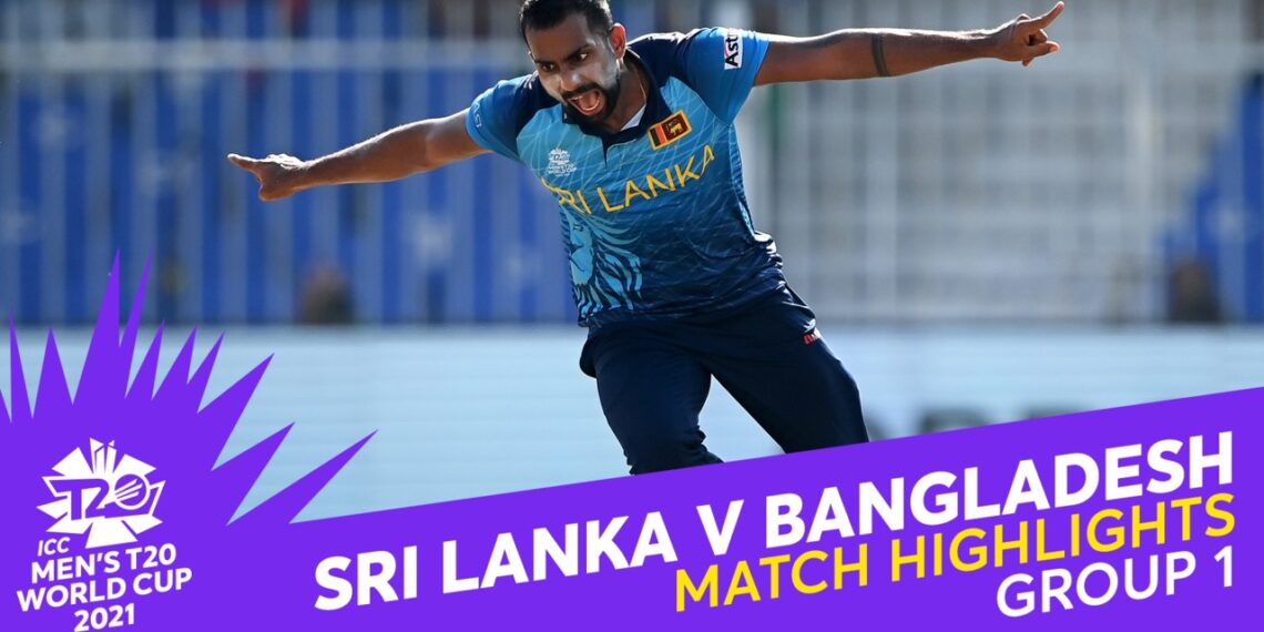 24 Oct Matches’ Highlights of Sri Lanka vs Bangladesh