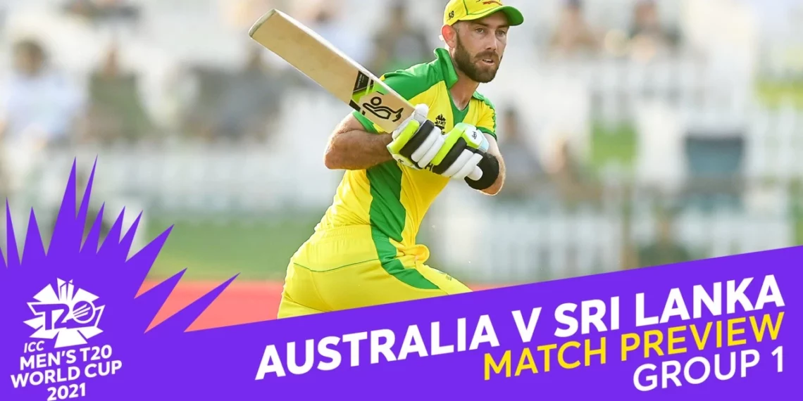 Australia vs Sri Lanka in ICC T20 World Cup 2021