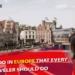 Things to Do in Europe
