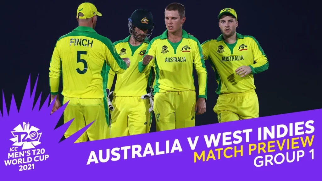 Australia vs West Indies ICC T20 World Cup 2021