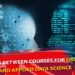 Differences Between Courses For Data Science And Applied Data Science