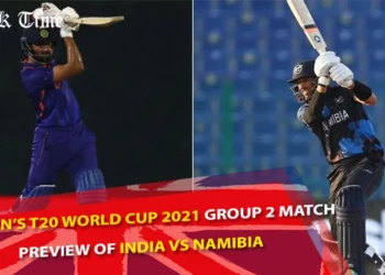 India vs Namibia in ICC T20 World Cup 2021