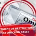 Announcement of Restrictions Upon 568 Omicron Cases