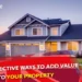 Cost-Effective Ways to Add Value to Your Property