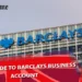 barclays business account