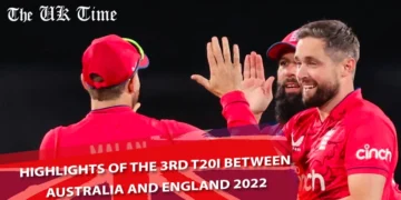 3rd T20I between Australia and England 2022
