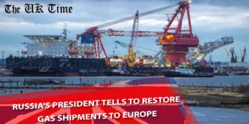 Russia's President Tells to Restore Gas Shipments to Europe