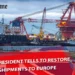 Russia's President Tells to Restore Gas Shipments to Europe