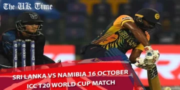 Sri Lanka Vs Namibia 16 October ICC T20 World Cup Match
