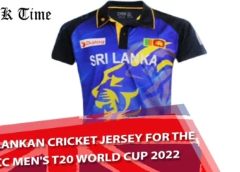 Sri Lankan Cricket Jersey for the ICC Men's T20 World Cup 2022