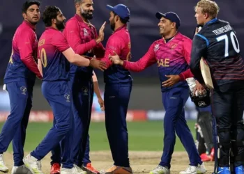 Today's T20 World Cup Group A encounter between Namibia and the UAE