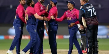 Today's T20 World Cup Group A encounter between Namibia and the UAE