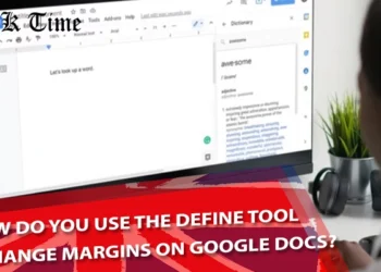 How Do You Use The Define Tool And Change Margins On Google Docs?