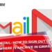 How To Sign Out Of Gmail
