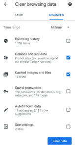 cookies in chrome 10