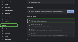 cookies in chrome 12