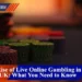 The Rise of Live Online Gambling in the UK